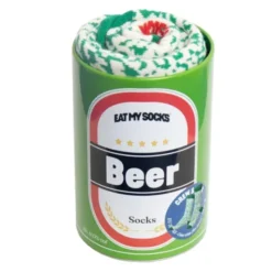 Socken Bierdose – 1 Paar Biersocken in Einheitsgröße
