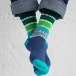 Socken bunt Gr. 41-46, gestreift #29