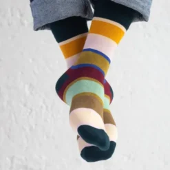 Socken bunt Gr. 41-46, gestreift #43
