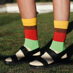 Socken - Cheeseburger Socks
