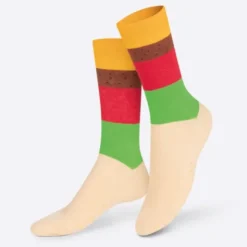 Socken - Cheeseburger Socks