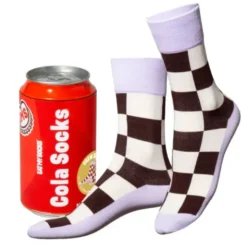 Socken Cola Dose - Getränkedose mit 1 Paar coole Socken, Einheitsgröße