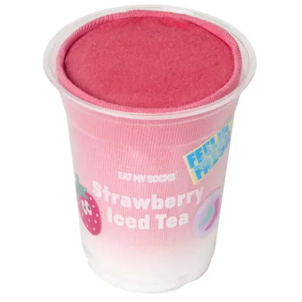 Socken Eistee Erdbeere - Strawberry Iced Tea 2er-Set