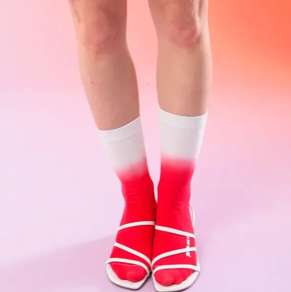 Socken Erdbeermarmelade - Homemade Jam socks