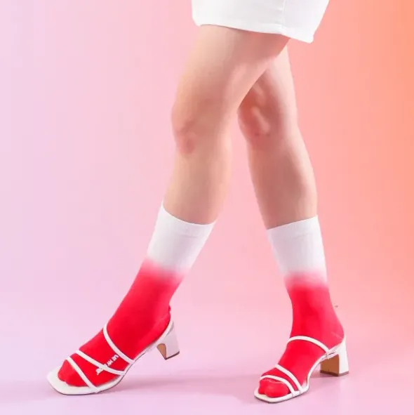 Socken Erdbeermarmelade - Homemade Jam socks