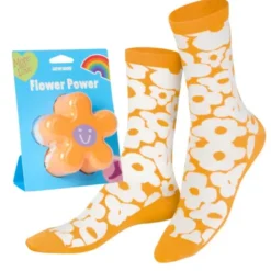 Socken - FLOWER POWER Socks, orange