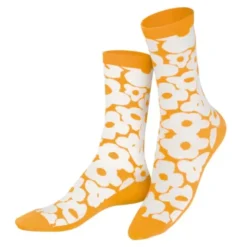 Socken - FLOWER POWER Socks, orange