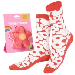 Socken - FLOWER POWER Socks, rot