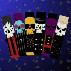 Socken Geschenkbox Heavy Metal – 6 einzelne Metalheads Socken Gr. 39–46