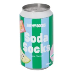 Socken in Getränkedose - Soda Socks Limettengeschmack