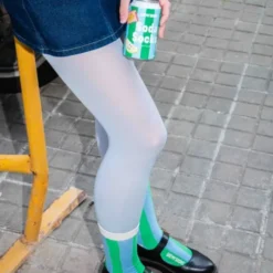 Socken in Getränkedose - Soda Socks Limettengeschmack