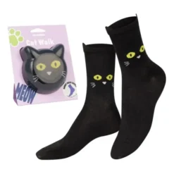 Socken Katze - CAT WALK Socks, schwarz