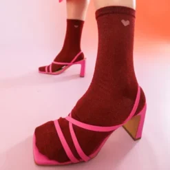 Socken Love Me - Heart Socks, Herz rot
