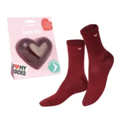 Socken Love Me - Heart Socks, Herz rot
