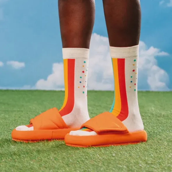Socken Regenbogenkuchen - CAKE SOCKS Rainbow