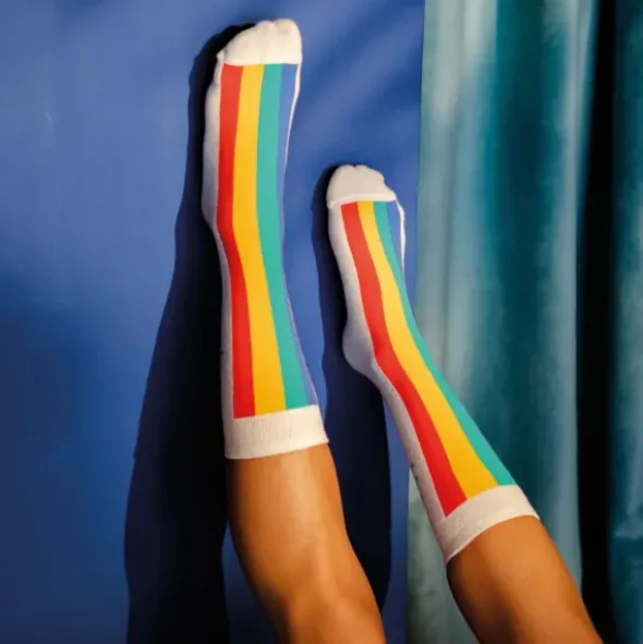 Socken Regenbogenkuchen - CAKE SOCKS Rainbow