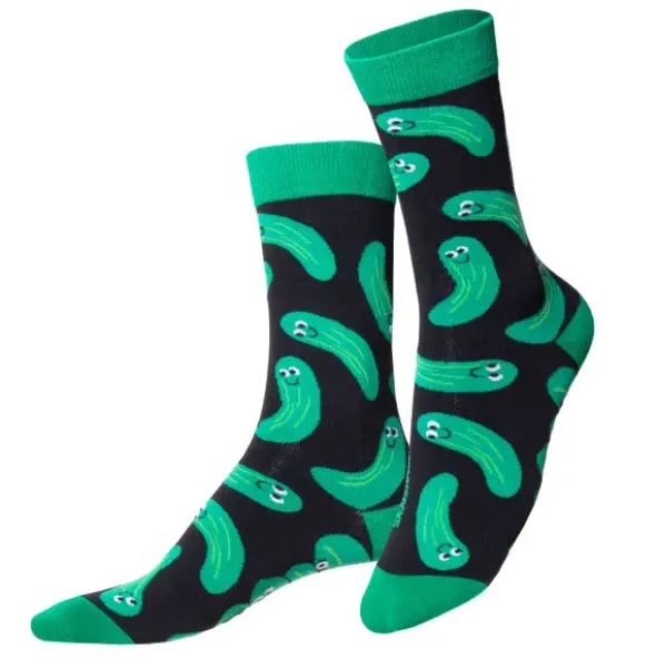 Socken Saure Gurken – Motivsocken im Gurkenglas