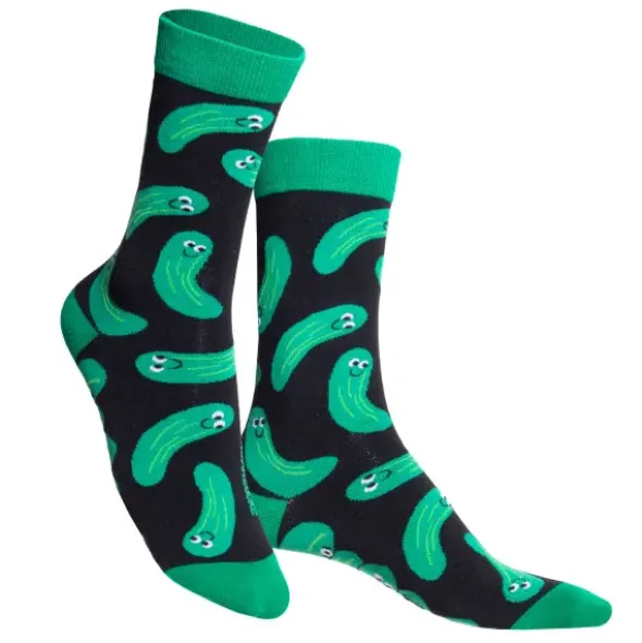 Socken Saure Gurken – Motivsocken im Gurkenglas