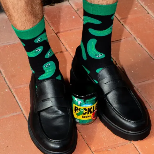 Socken Saure Gurken – Motivsocken im Gurkenglas