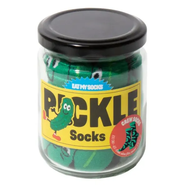 Socken Saure Gurken – Motivsocken im Gurkenglas