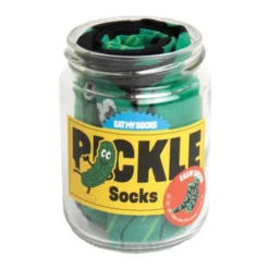 Socken Saure Gurken – Motivsocken im Gurkenglas