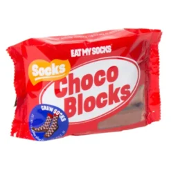 Socken Schokoriegel Choco Blocks – Schokoladen Socken Gr. 36 - 45