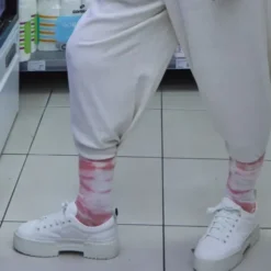 Socken Smoothie Erdbeere - Strawberry Smoothie Socks 2er-Set