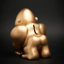 Spardose Gorilla 19 cm - Gold
