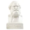Spardose Statue KARL MARX - Das Kapital - Keramik cremeweiß