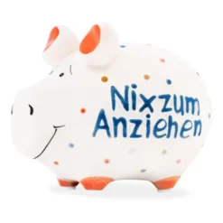 Sparschwein Nix zum Anziehen