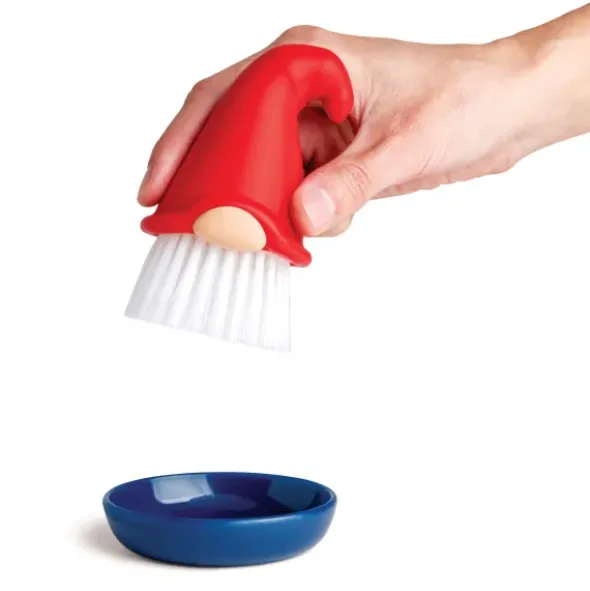 Spülbürste Wichtel, Dish Brush Beardy inkl. Ablageschale