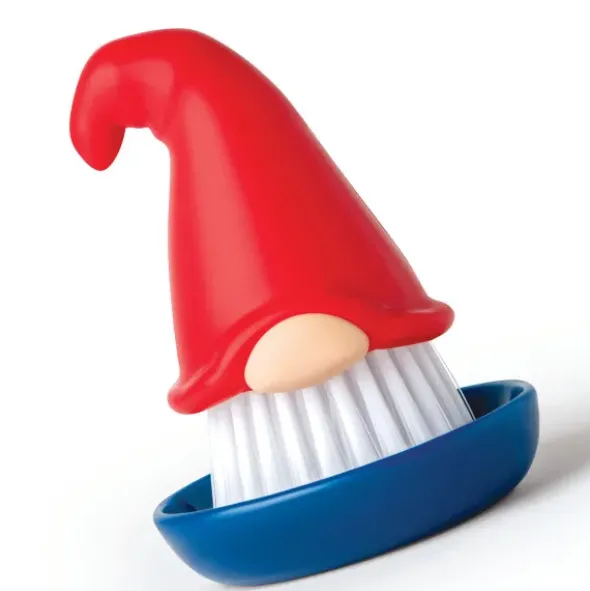 Spülbürste Wichtel, Dish Brush Beardy inkl. Ablageschale