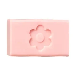 Spruchseife HAPPY BIRTHDAY / Handseife Blume rosa vegan