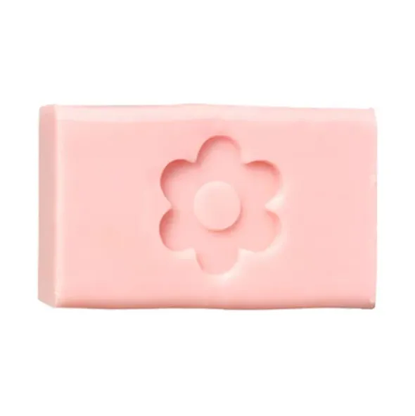 Spruchseife HAPPY BIRTHDAY / Handseife Blume rosa vegan