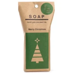 Spruchseife Weihnachtsbaum/ Handseife grün vegan