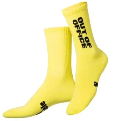 Spruchsocken "Out of Office - Not Available"