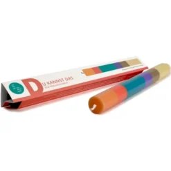 Stabkerze Du kannst das - Eine Motivationskerze - bunte Grußkerze in Geschenkverpackung