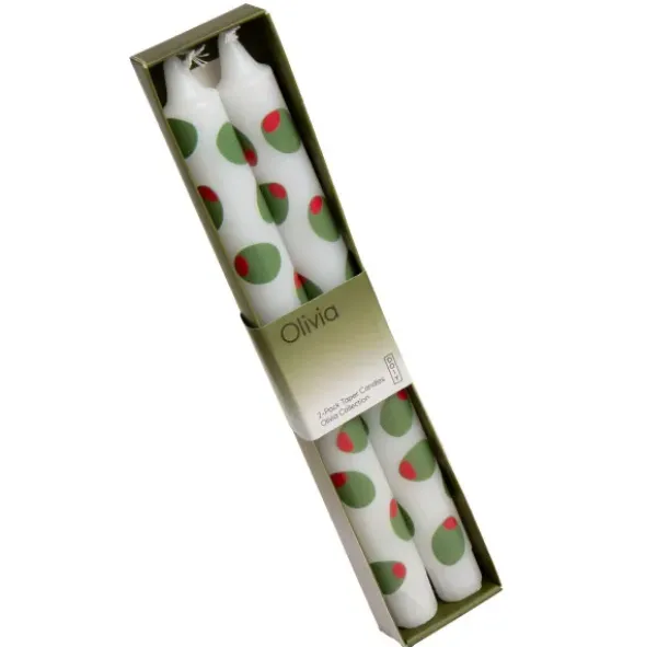 Stabkerze 2er Set Dolce Vita - Oliven