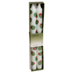 Stabkerze 2er Set Dolce Vita - Oliven