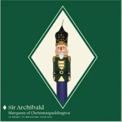 Stabkerze Nussknacker - Sir Archibald