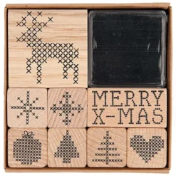 Stempel-Set Weihnachten + Stempelkissen