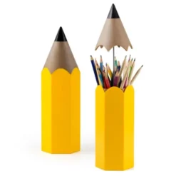 Stiftehalter Bleistift DINSOR, gelb