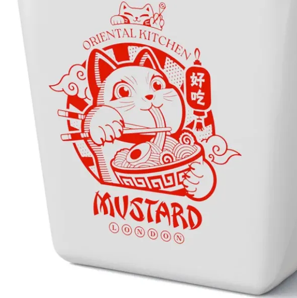 Stifteköcher Asia Pot, Keramik – Organizer Glückskatze