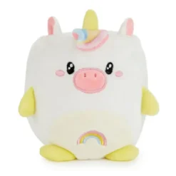 Stifteköcher Plüsch Einhorn, weiß