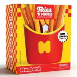 Stifteköcher Pommesbox aus Keramik