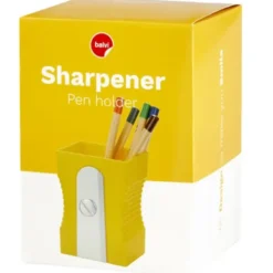 Stifteköcher Spitzer gelb