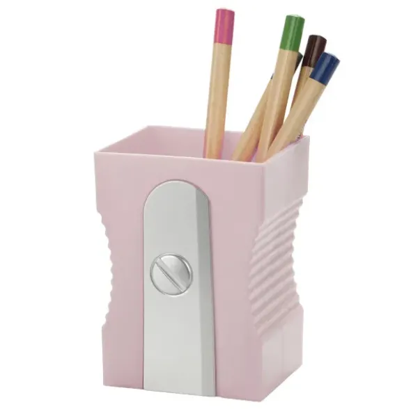 Stifteköcher Spitzer rosa
