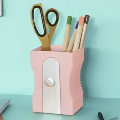 Stifteköcher Spitzer rosa