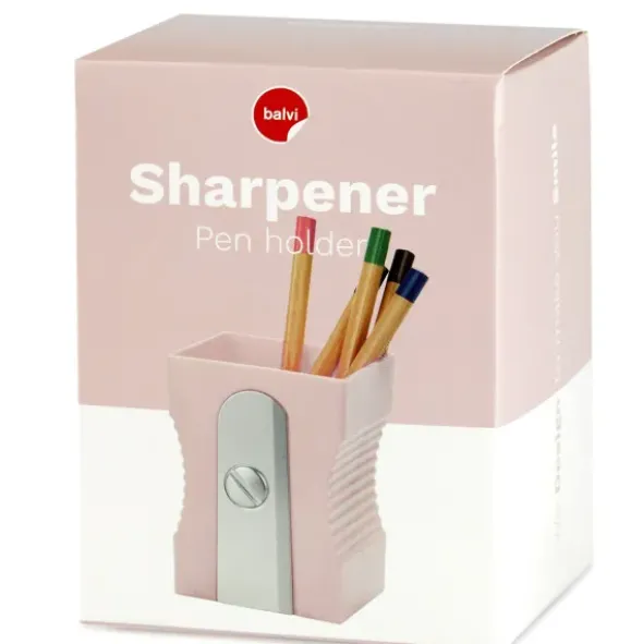 Stifteköcher Spitzer rosa