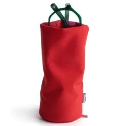 Stifte- und Brillenhalter SACCO rot – Stoffköcher Organizer